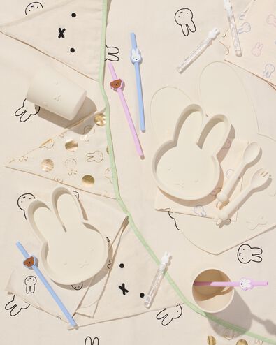 nijntje borden siliconen - 2 stuks - 14250161 - HEMA